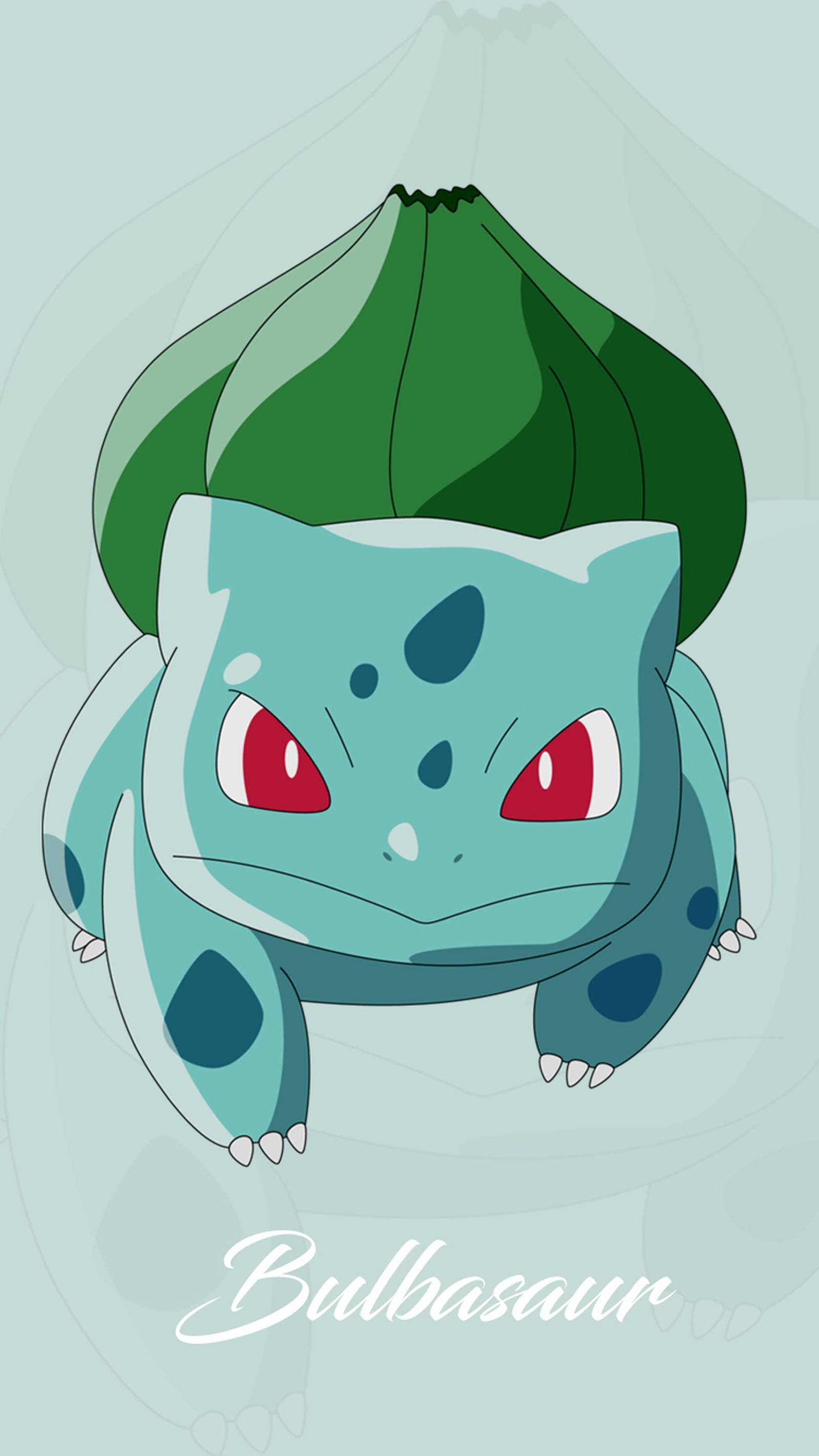 Скачать обои бульбазавр, bulbasaur, игра, идти, покемоны