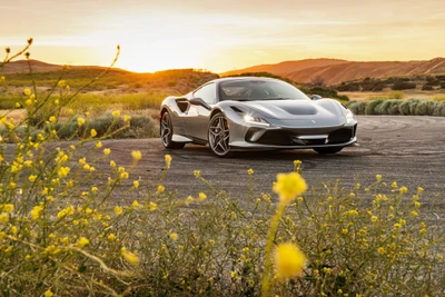 ferrari f8 tributo, 2020, voitures, fond décran 4k