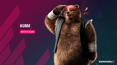 кума, kuma, tekken 8, игры, обои 4k