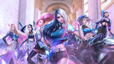 kda, луна сноу, luna snow, больше, серафина