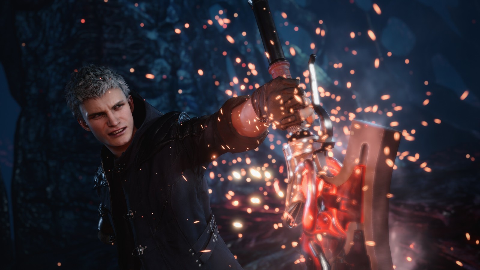 Devil may cry - screenshote screenshote (nero, dmc 5, devil may cry 5, video game)