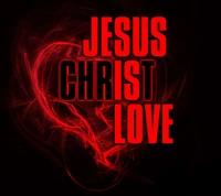 Jesus Christ Love: A Powerful Message in Red