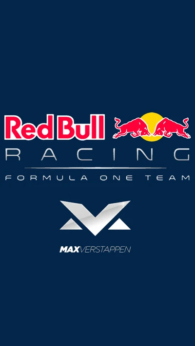 Max Verstappen - Emblema da equipe Red Bull Racing de Fórmula Um