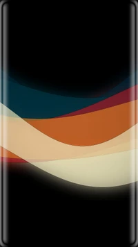 abstract, black, colorful, edge, lines