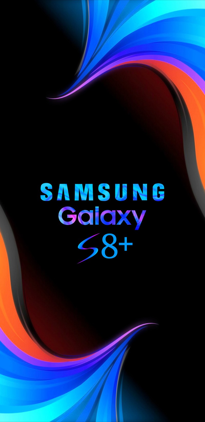 Близкий план samsung s8 и s9 с цветным спиральным узором (galaxy s8, s8, самсунг галакси s8, samsung galaxy s8)