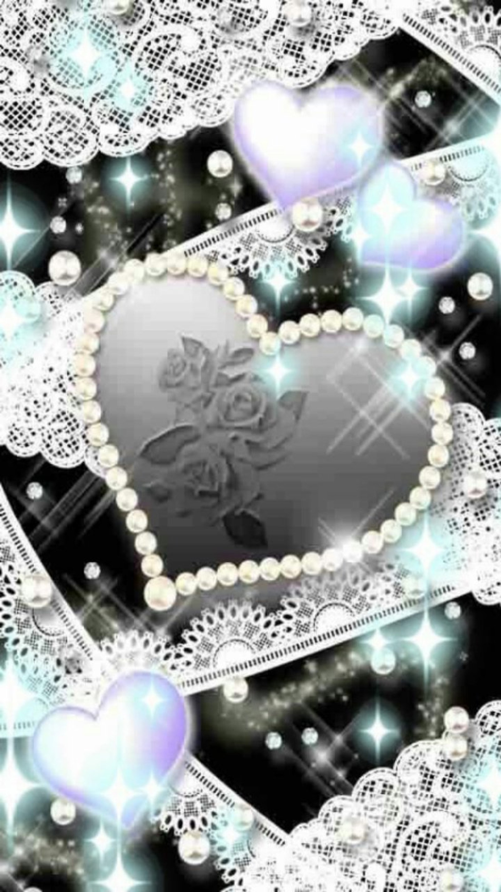 Descargar black and white heart, fondo de pantalla gratis