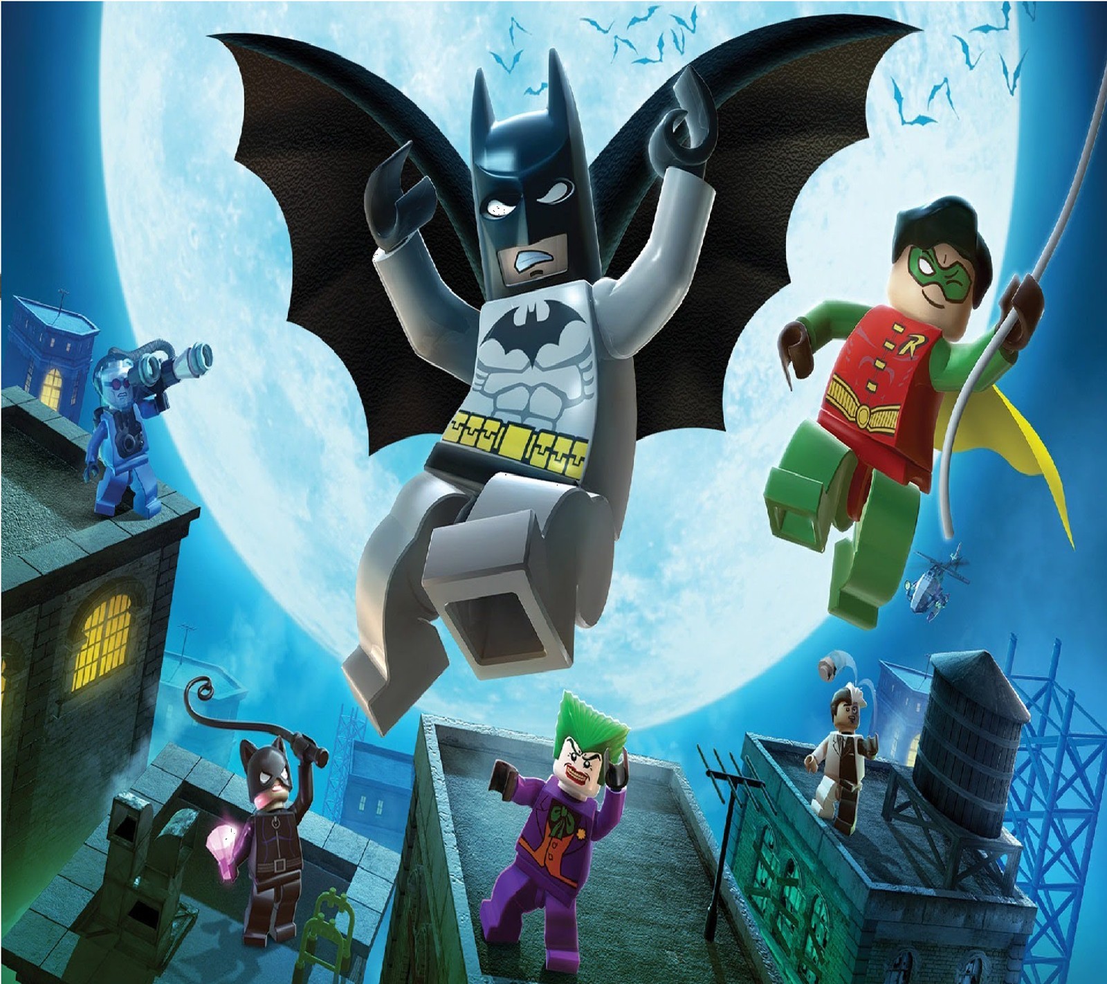 Lade batman, lego, technologie, videospiel Hintergrund herunter