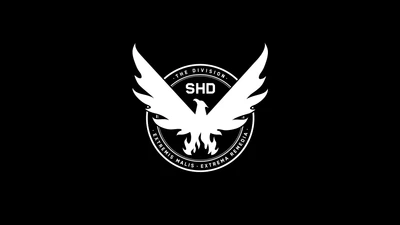 Logotipo Fênix de The Division 2 com emblema SHD