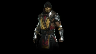 Scorpion from Mortal Kombat 11: Fearsome Fighter in Iconic Attire