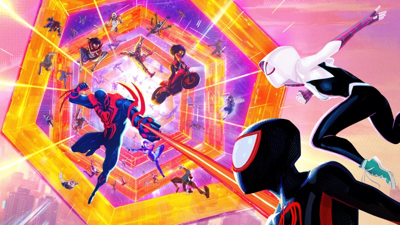 Человек-паук: в мир пауков (человек паук через вселенные, spider man across the spider verse, фильм, человек паук, spiderman)