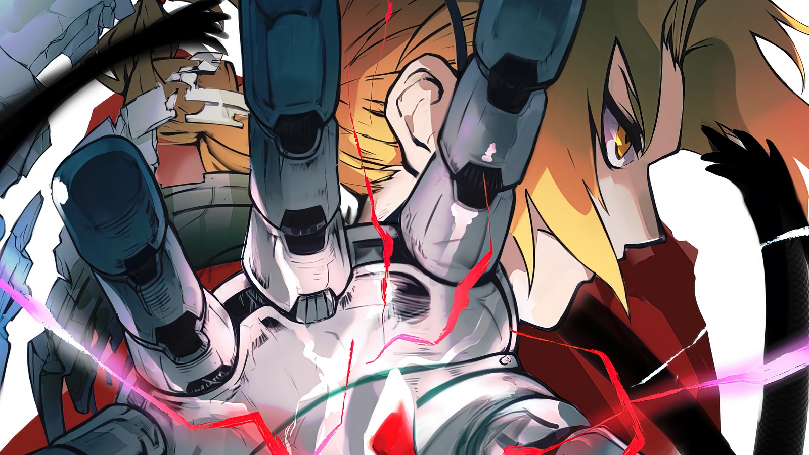 Téléchargez le fond d'écran edward elric, fullmetal alchemist, anime