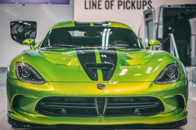 dodge viper, voiture de sport, dodge, salon de lauto, voiture