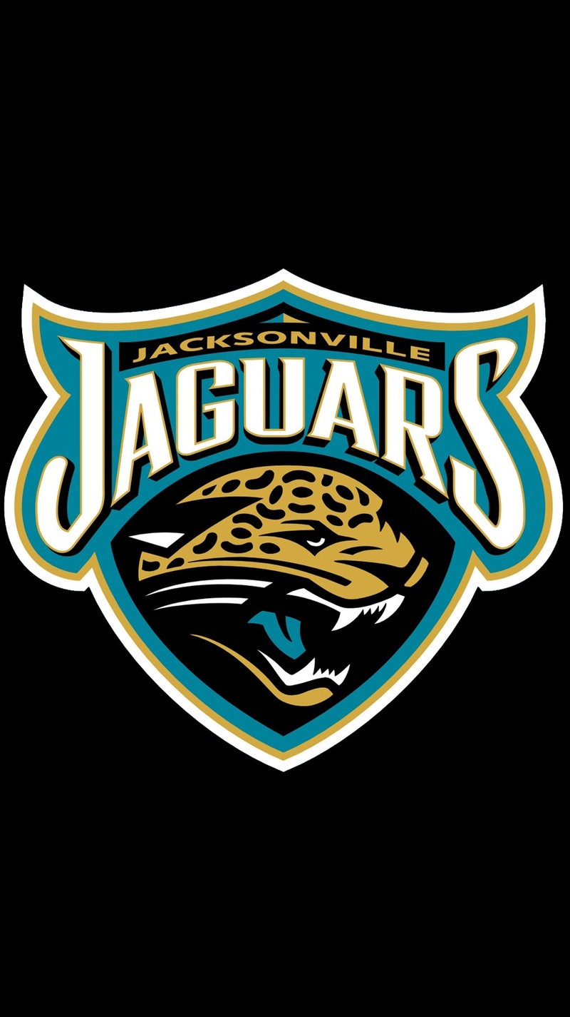 Логотип jacksonville jaguars на черном фоне (and1, чемпион, футбол, джордан, jordan)