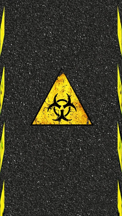 bio, noir, bord, danger, route