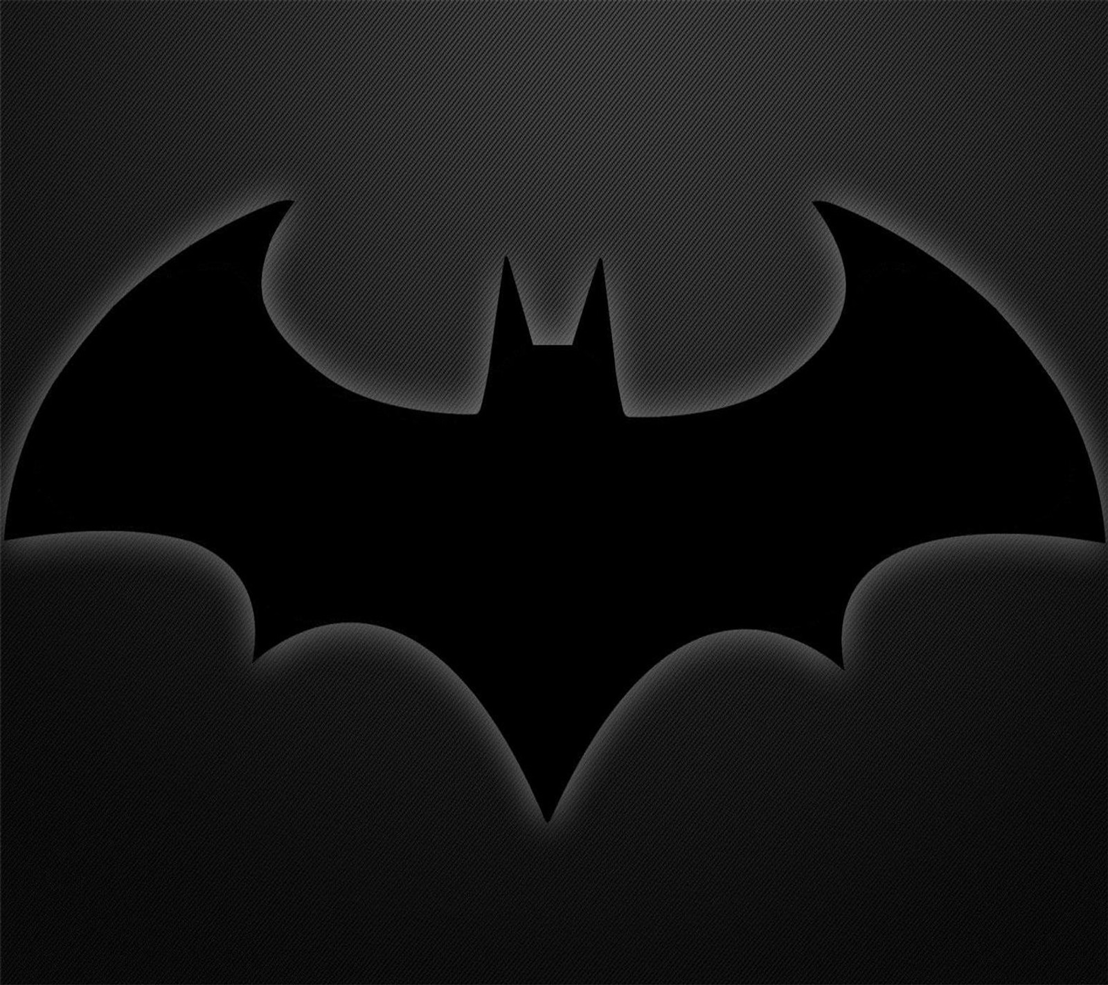 Batman-logo auf schwarzem hintergrund (schauspieler, zeichentrick, comic, gezeichnet, hollywood)