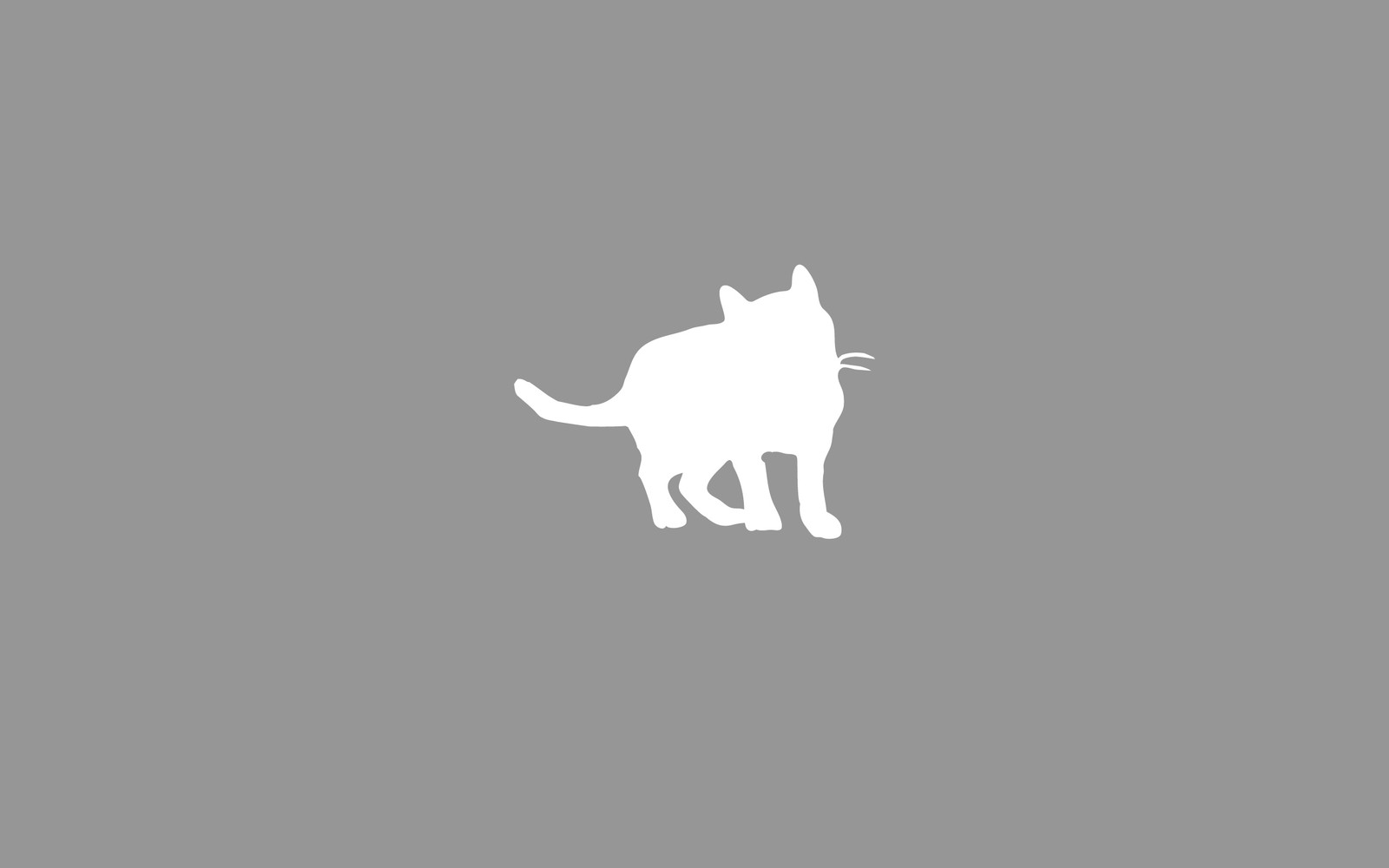 Descargar fondo de pantalla cat, perro, gatito, dibujo, gráficos