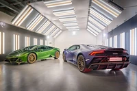 2021 Lamborghini Huracán Edição México: Supercarros Impressionantes em Exibição Dinâmica