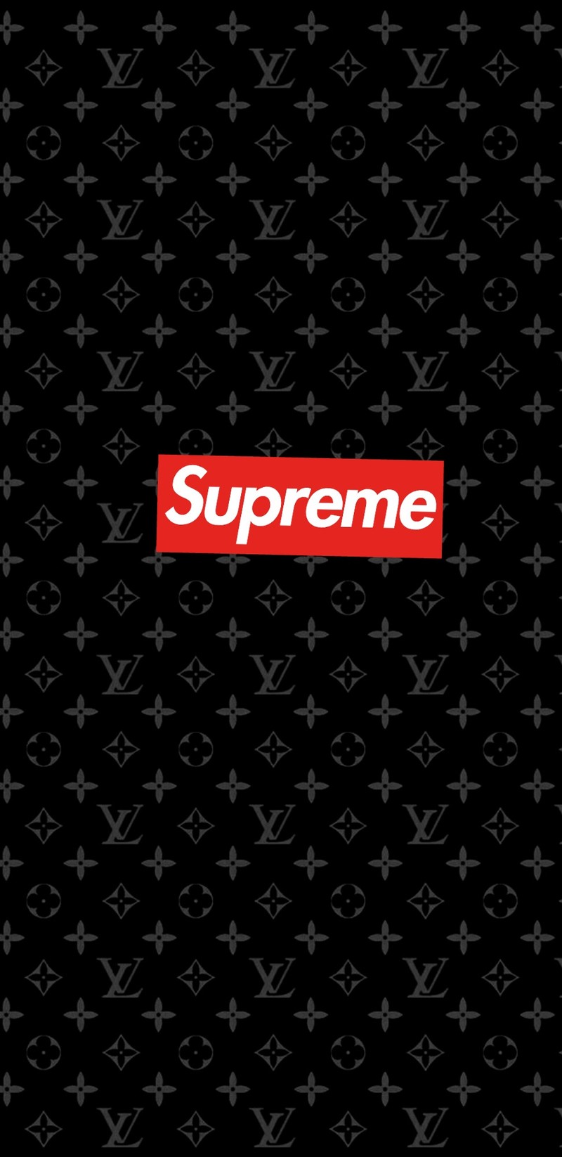 Обои supreme для iphone (корона, поцелуй, замок, логотип, луи виттон)