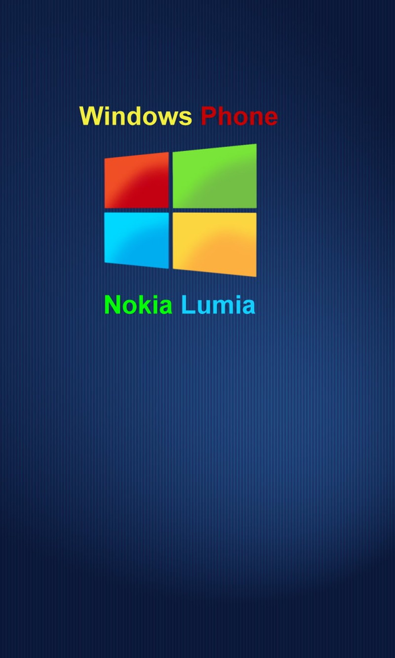 Крупный план логотипа nokia lumia на синем фоне (люмия, lumia, nokia, win 8, вindows 8)