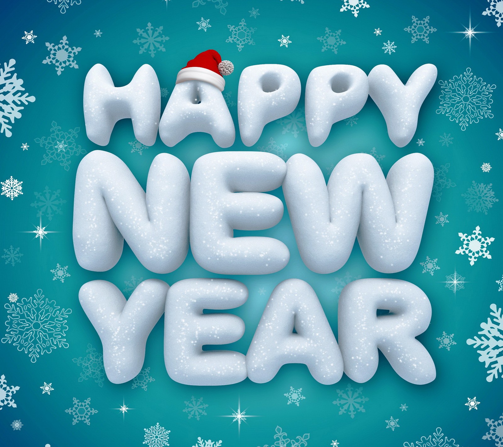 2014, 3d, happy, new year Download Wallpaper