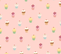 abstracto, fondo, cupcakes, comida