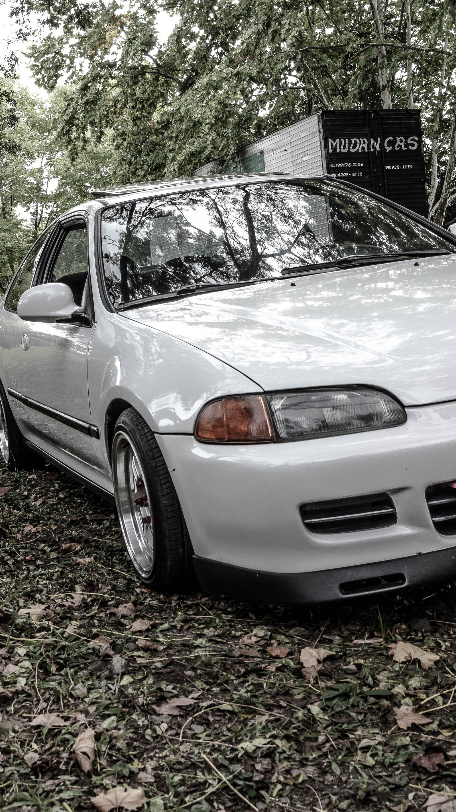 Baixar papel de parede civic, carro coupe, honda, jdm