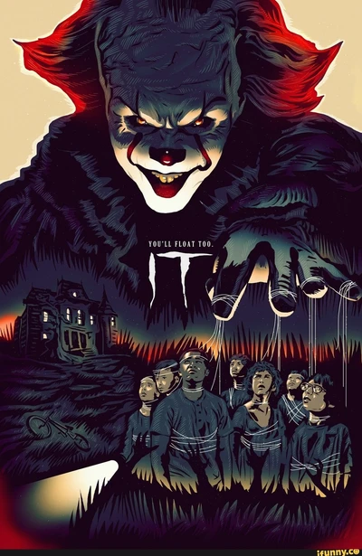 Pennywise Assombrado: Um tributo sombrio a 'It Capítulo 2