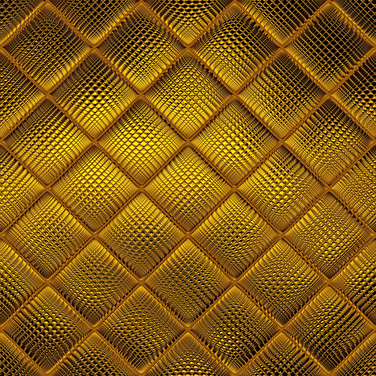 Ein goldener hintergrund mit einem diamantmuster und einem schwarzen hintergrund (hintergrund, gold, golden, leder, luxus)