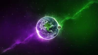 green, earth, color, purple, blue wallpaper