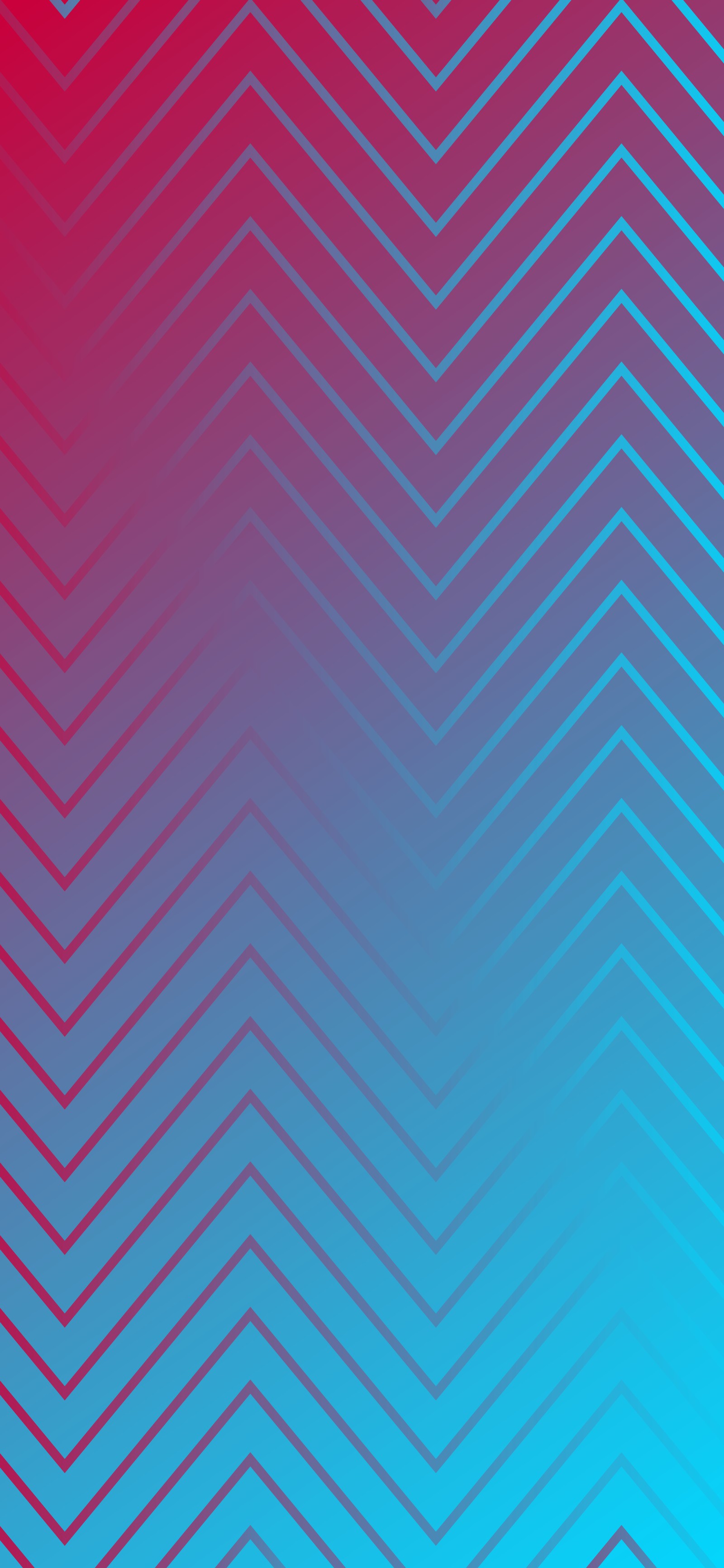 Um close-up de um fundo azul e rosa em chevron (padrão, azul, azul celeste, roxo, rosa)