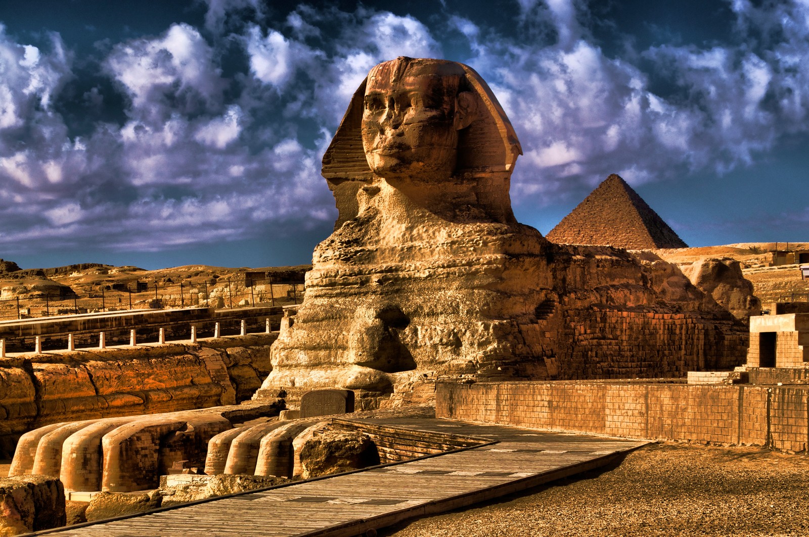 great sphinx of giza, egyptian pyramids, pyramid, landmark, ancient history wallpaper