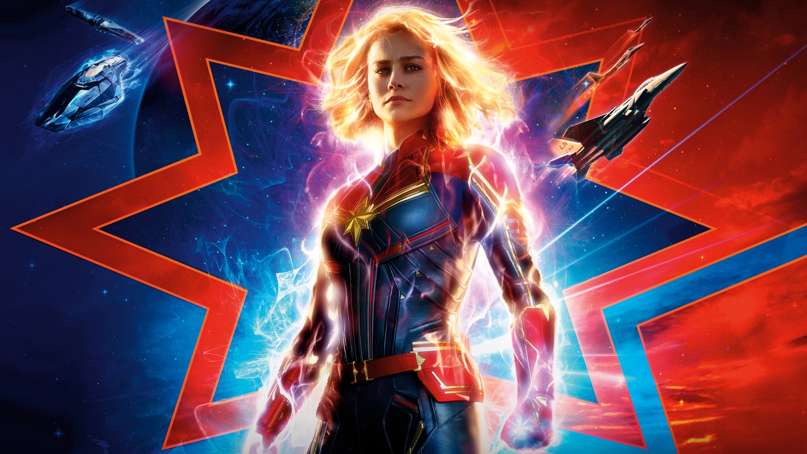 Capitana marvel se une a los vengadores (capitana marvel, captain marvel, universo cinematográfico de marvel, marvel cinematic universe, superhéroe)