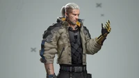 Geralt von Riva im Cyberpunk 2077 Stil: Eine Fusion von Fantasy und Futurismus