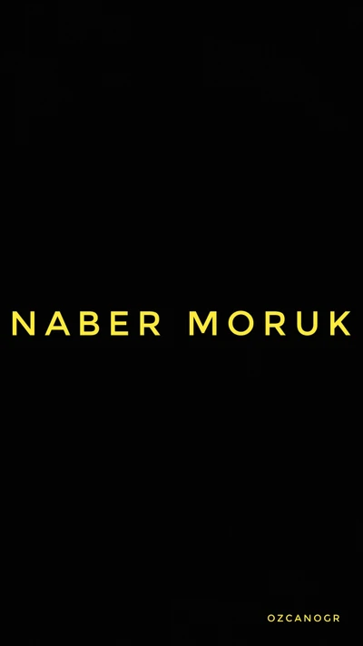 Dulce recuerdo de amistad: Naber Moruk