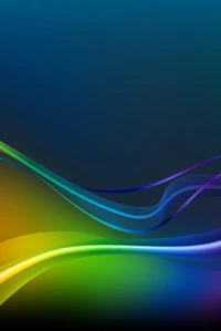 abstract, colorful, wave wallpaper