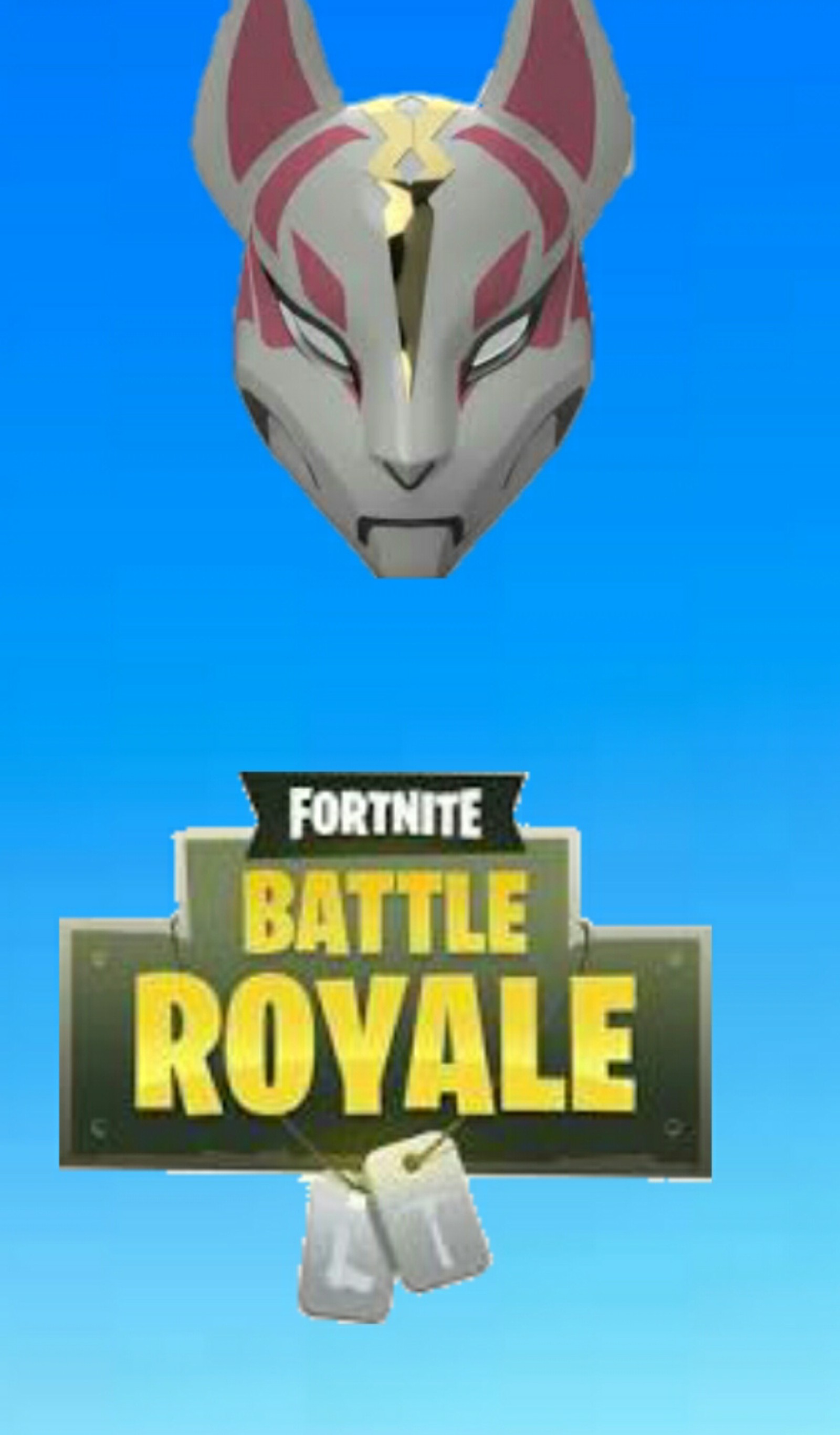 Fortnite royale-logo mit katzenkopf und schild (klasse, drift, fortnite, spiele, maske)