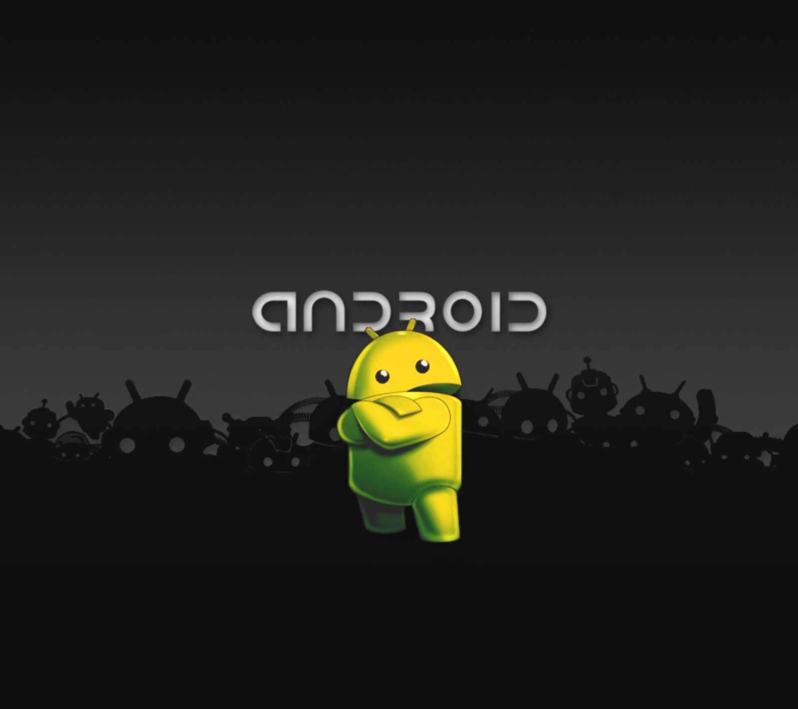 Téléchargez le fond d'écran android, android gangsta, gangsta