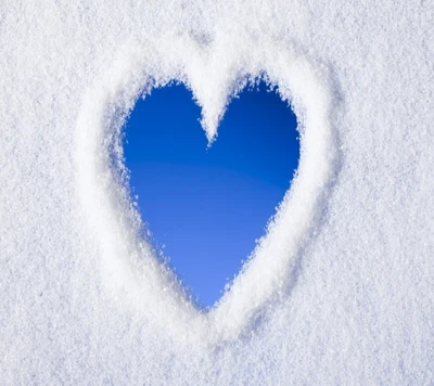 Snow Heart: A Frozen Symbol of Love