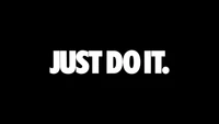 just do it, black background, 8k, nike, blackdark