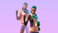 fortnite, fortnite battle royale, jeu vidéo, zina, peau