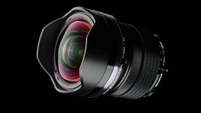 Olympus Wide Angle Lens: Close-Up View of Camera Optics and Design