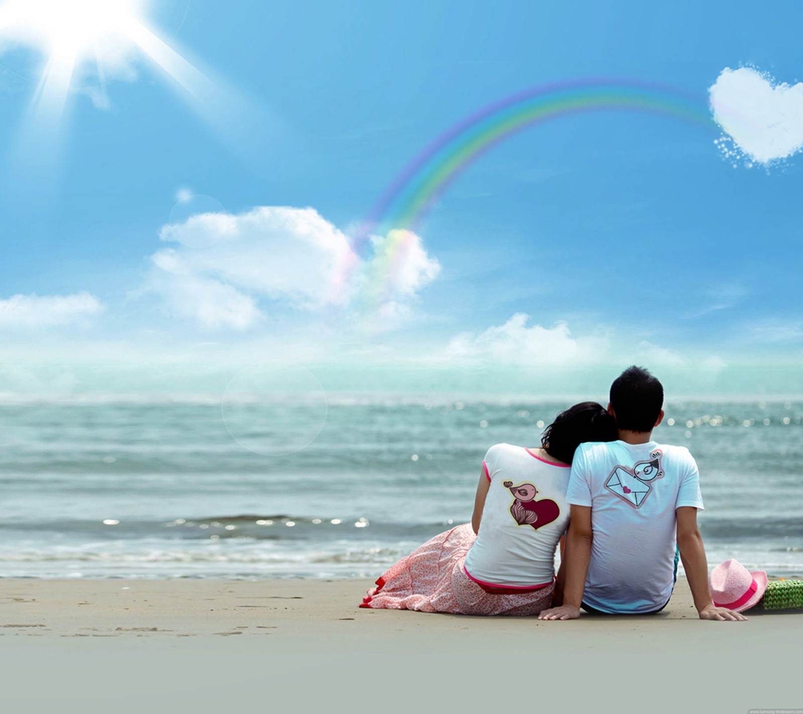 couple, love wallpaper