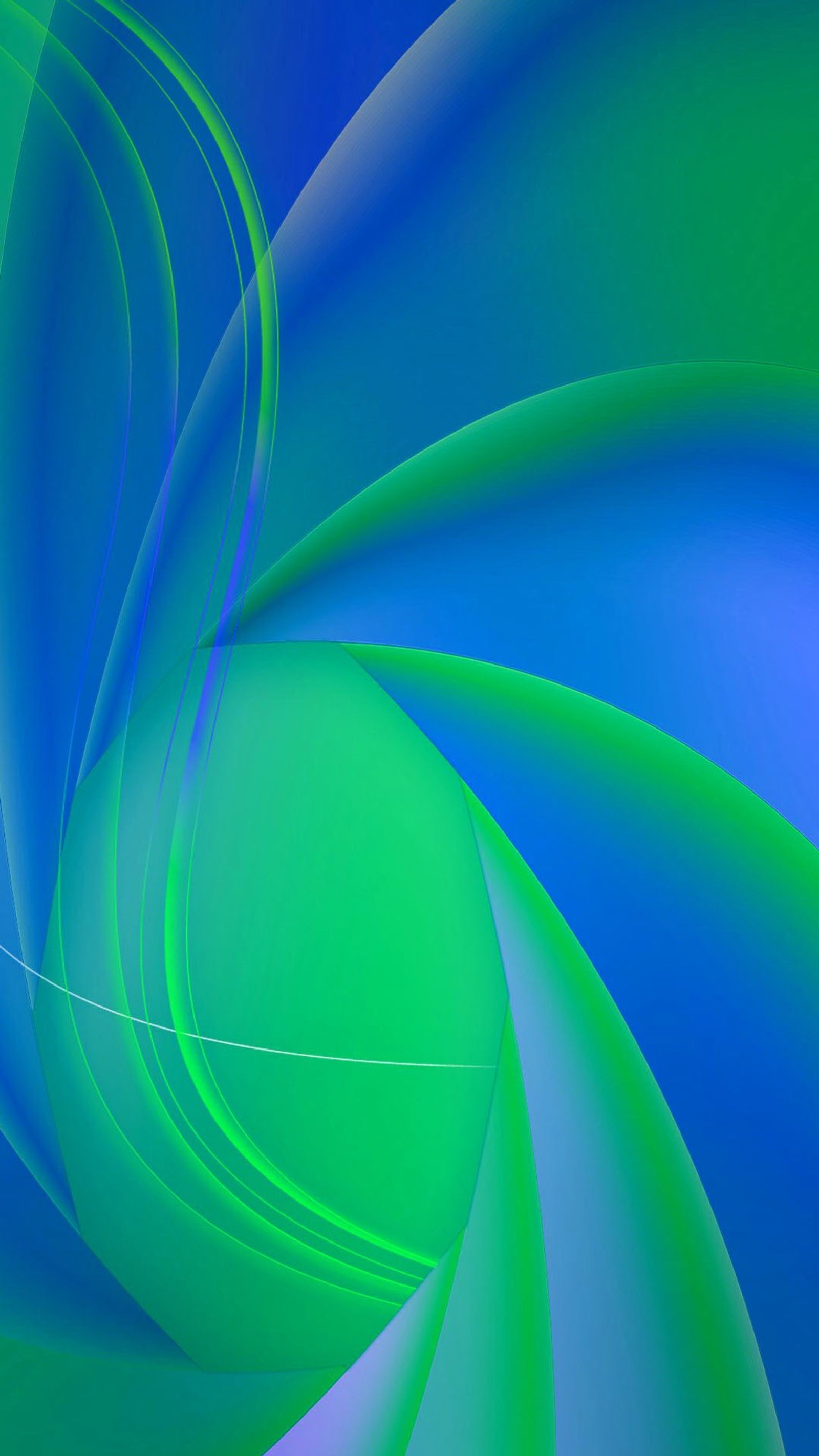 A close up of a green and blue abstract background with a curved design (blue green, swirl)