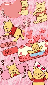 winnie the pooh, disney wallpaper, cartoon