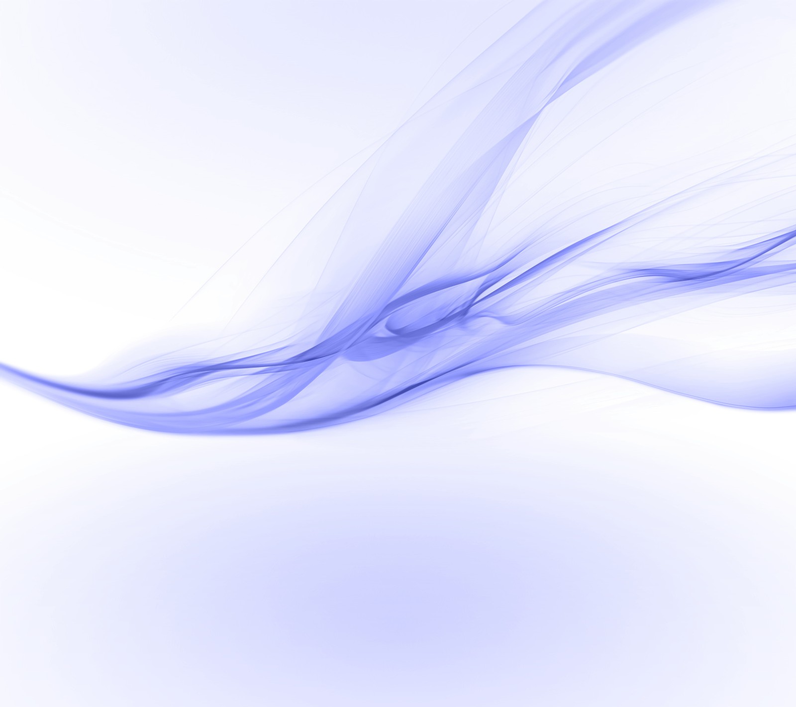 Abstract blue smoke swirls in the air on a white background (blue, origin, white)