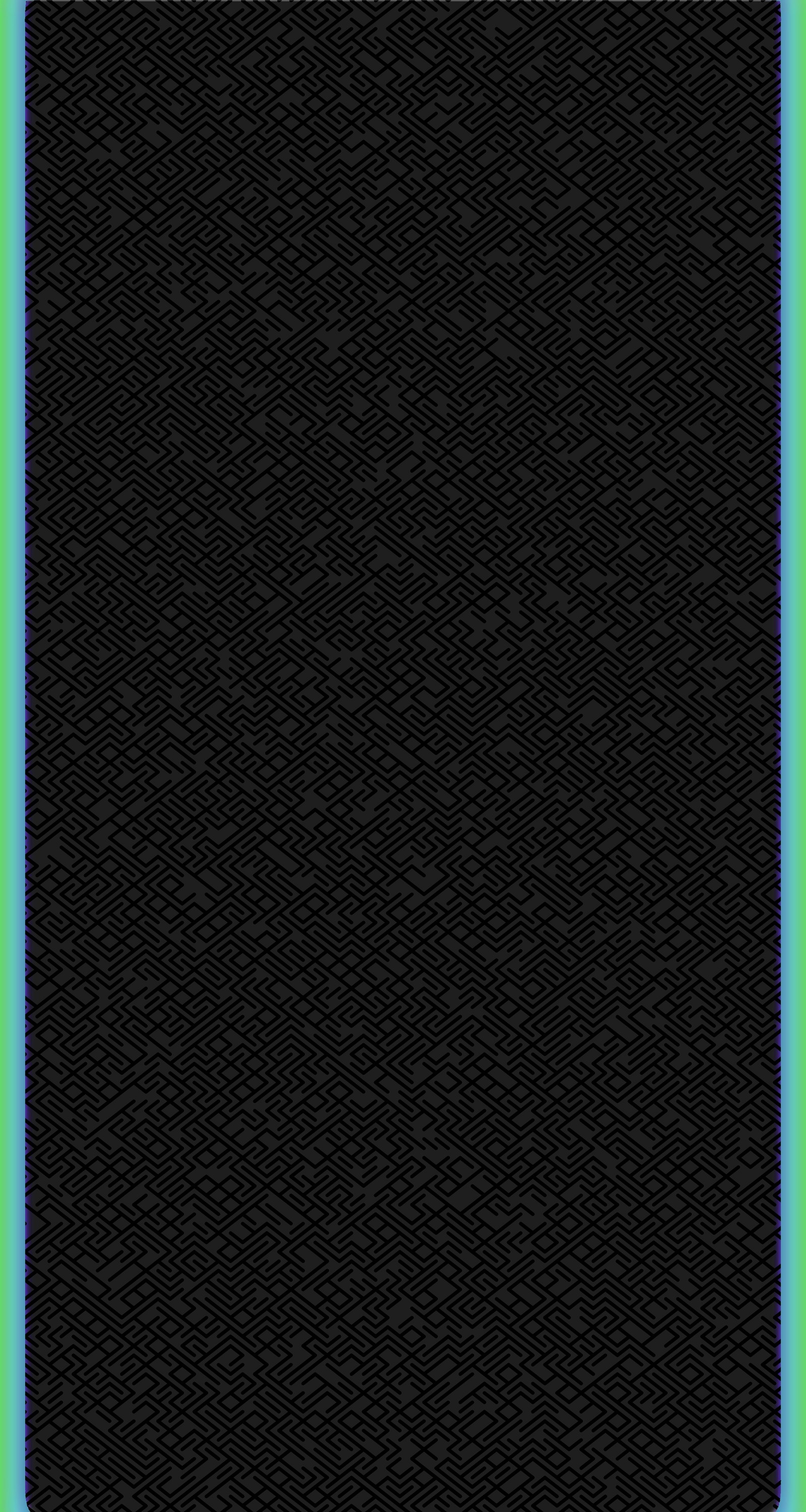 Un fondo negro y azul con un borde verde (brillante, bubu, classic original, display design 2018, led)