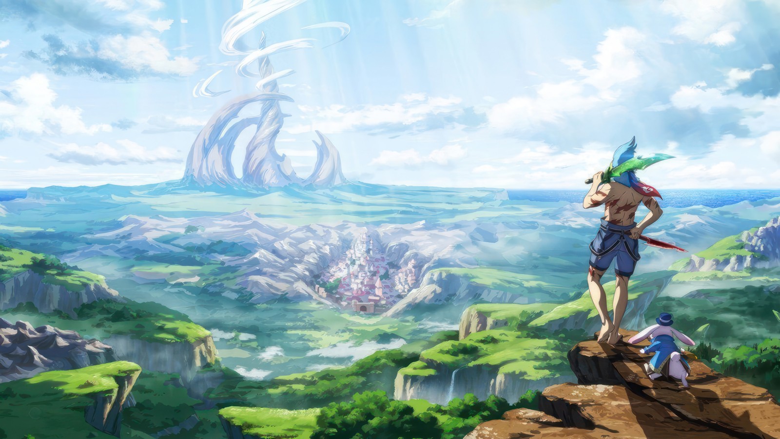 shangri la frontier, anime wallpaper