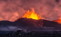 earth, volcano, lava, volcanic landform, types of volcanic eruptions wallpaper