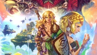 легенда о зельде слезы царства, видеоигра, легенда о зельде, the legend of zelda, искусство