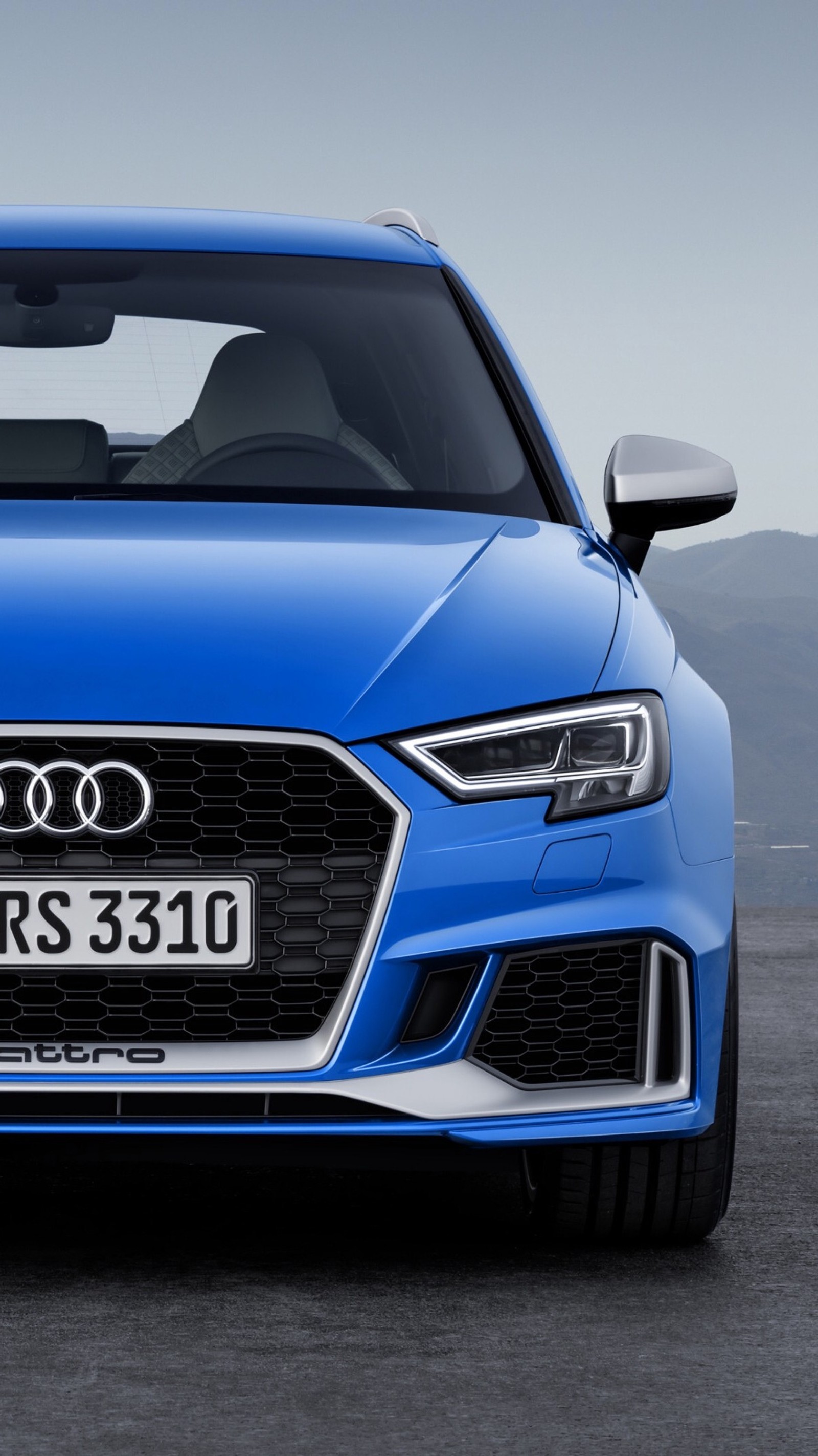 El nuevo sedán rs3 de audi es elegante, deportivo y más elegante (audi, azul, coche)